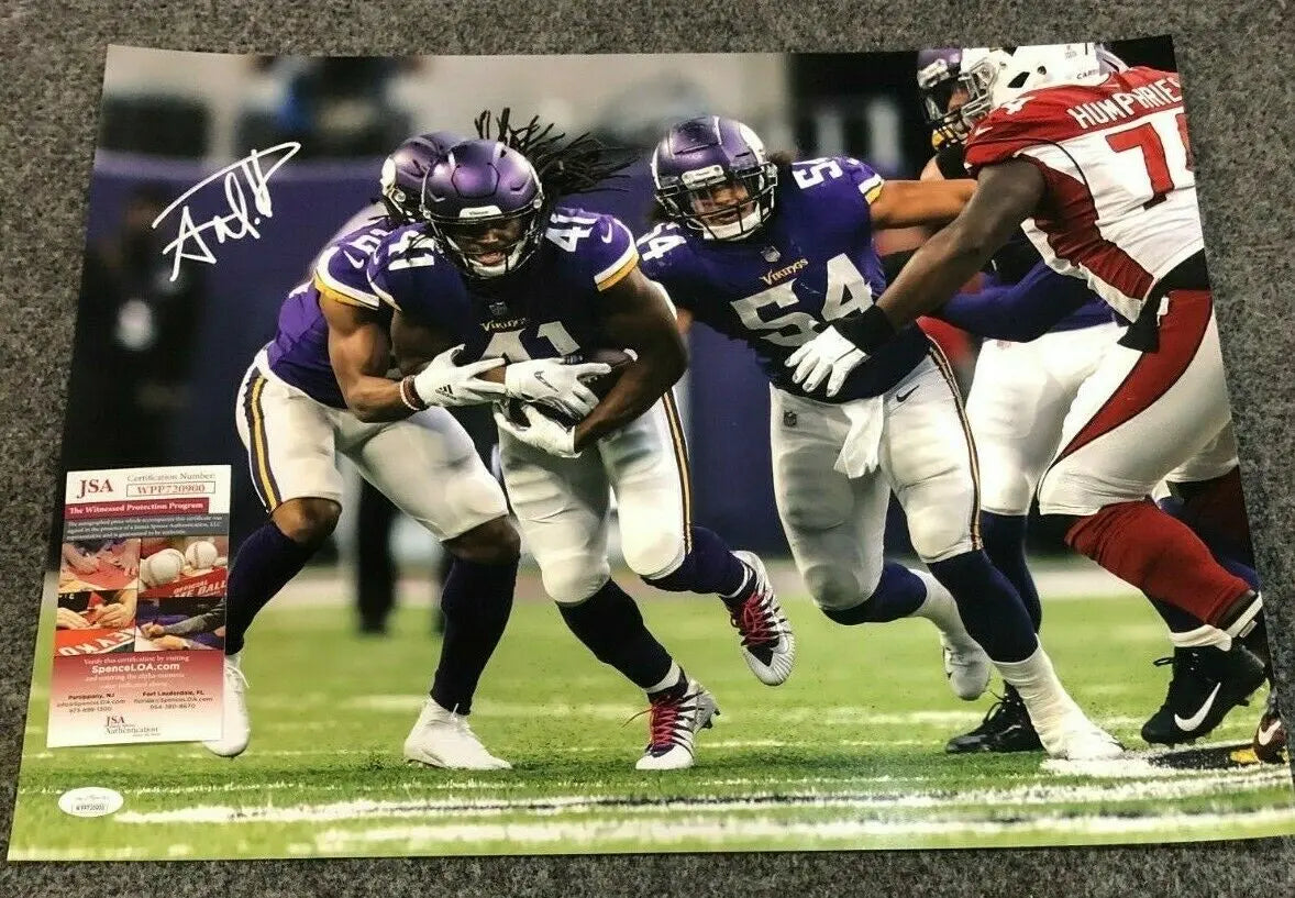 Minnesota Vikings Anthony Harris Autographed Signed 16X20 Photo Jsa Coa
