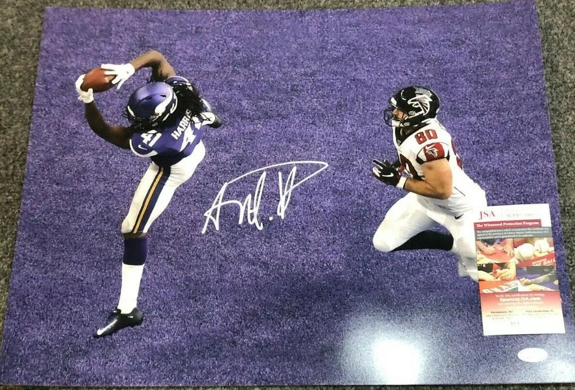 Minnesota Vikings Anthony Harris Autographed Signed 16X20 Photo Jsa Coa