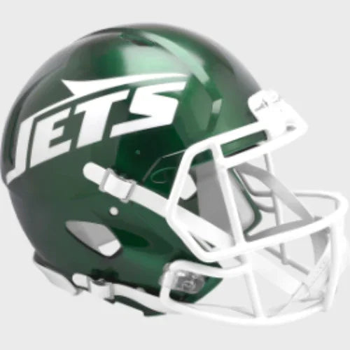 New York Jets Full Size Authentic Speed Football Helmet 2024 Primary - NFL