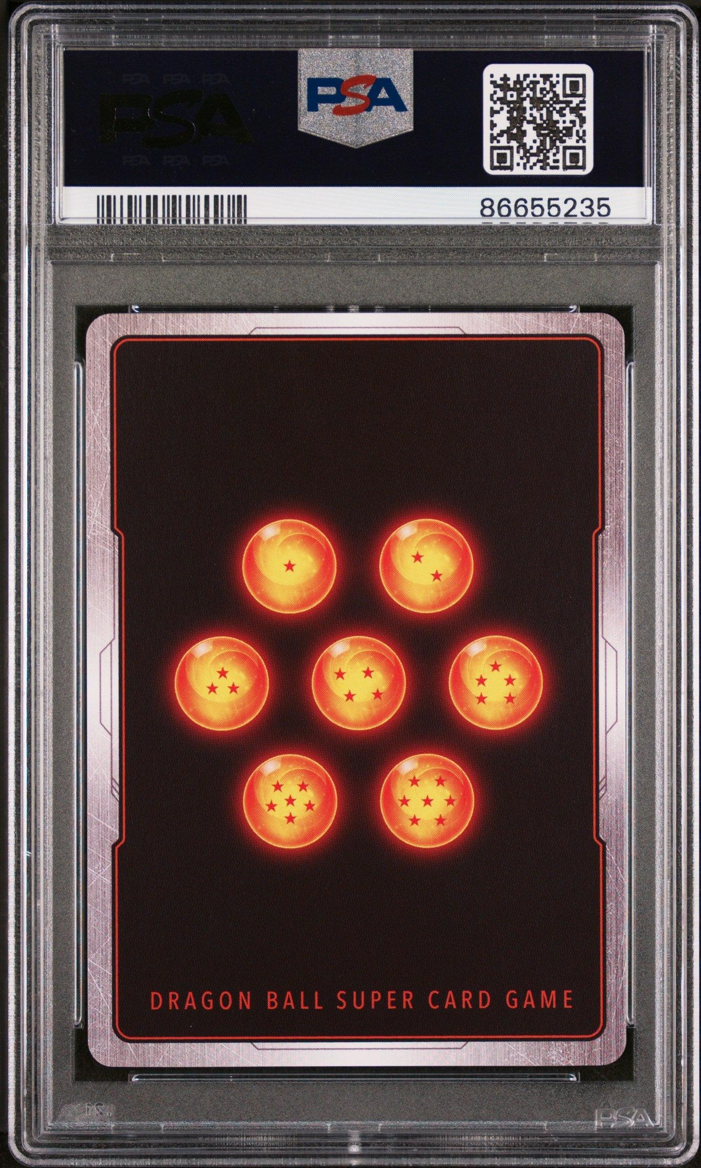 2022 DRAGON BALL SUPER DAWN OF THE Z-LEGENDS SS VEGETA, BRS/STRGTH #P-401 PSA 9