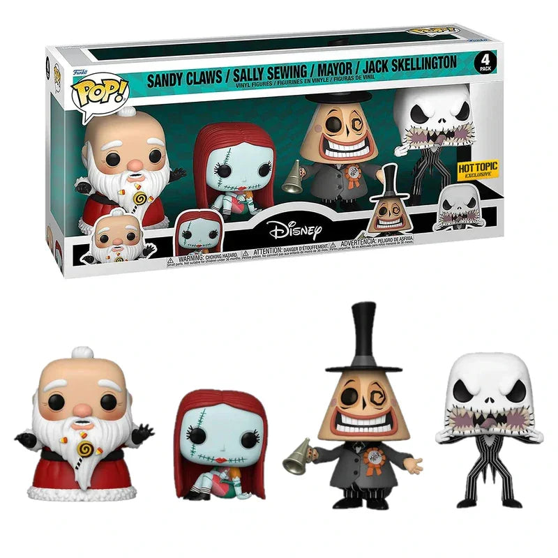 The Nightmare Before Christmas 4-Pack - Hot Topic Exclusive