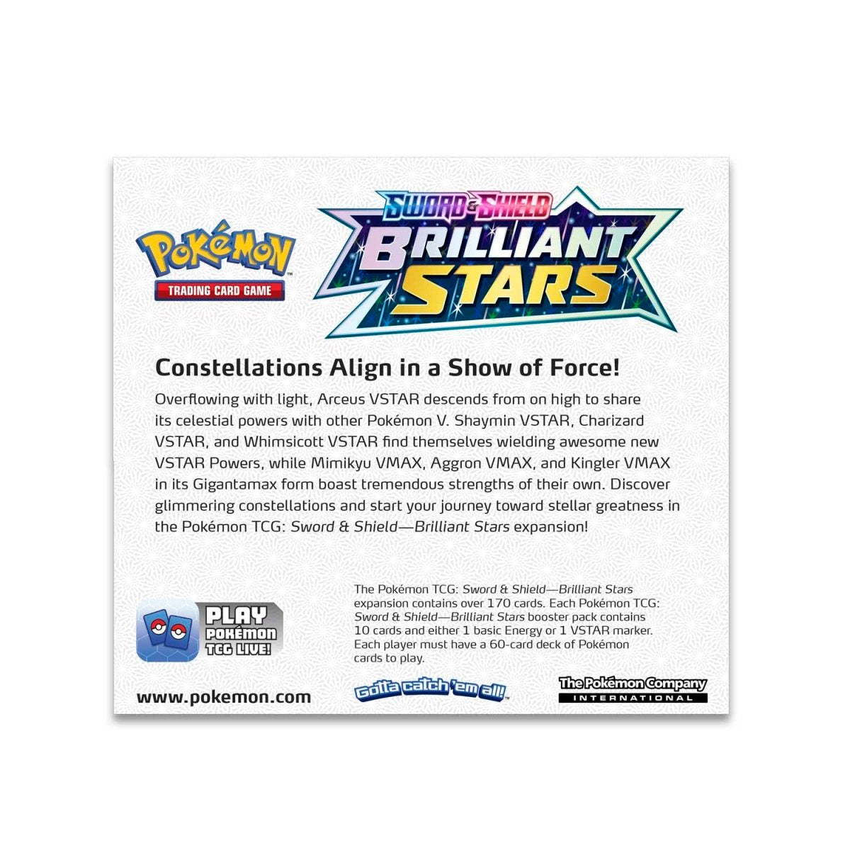 Pokemon Sword & Shield-Brilliant Stars Booster Display Box