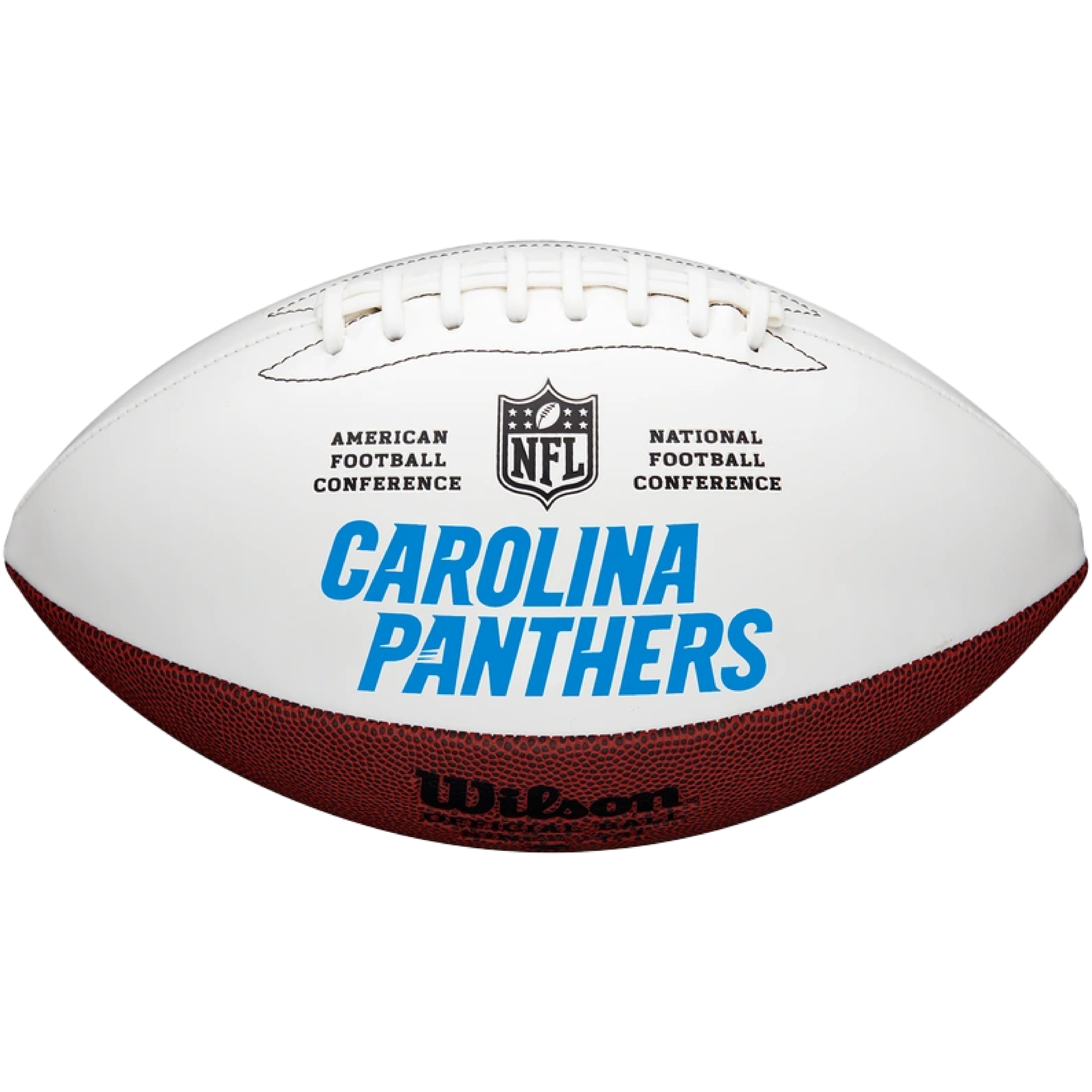 Carolina Panthers Embroidered Logo Autograph Edition Football
