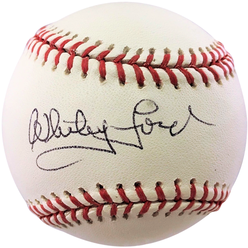 Whitey Ford Autographed MLB Baseball - JSA