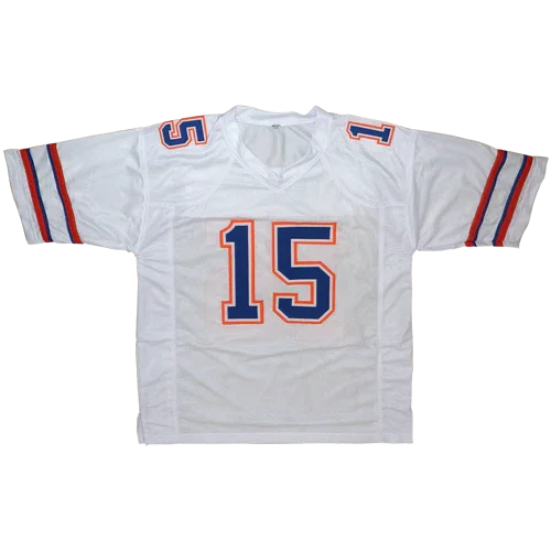 Tim Tebow Autographed Florida Gators (White #15) Jersey w/ "07 Heisman" - Tebow Holo