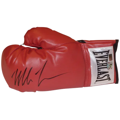 Mike Tyson Autographed Everlast Red Boxing Glove - JSA