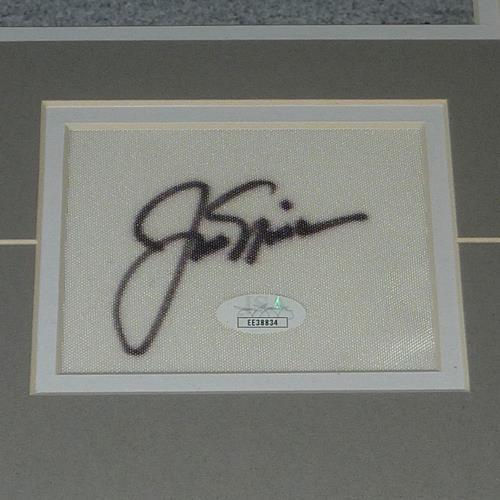 Jack Nicklaus, Arnold Palmer And Gary Player Autographed Big 3 Deluxe Framed Golf Piece - JSA