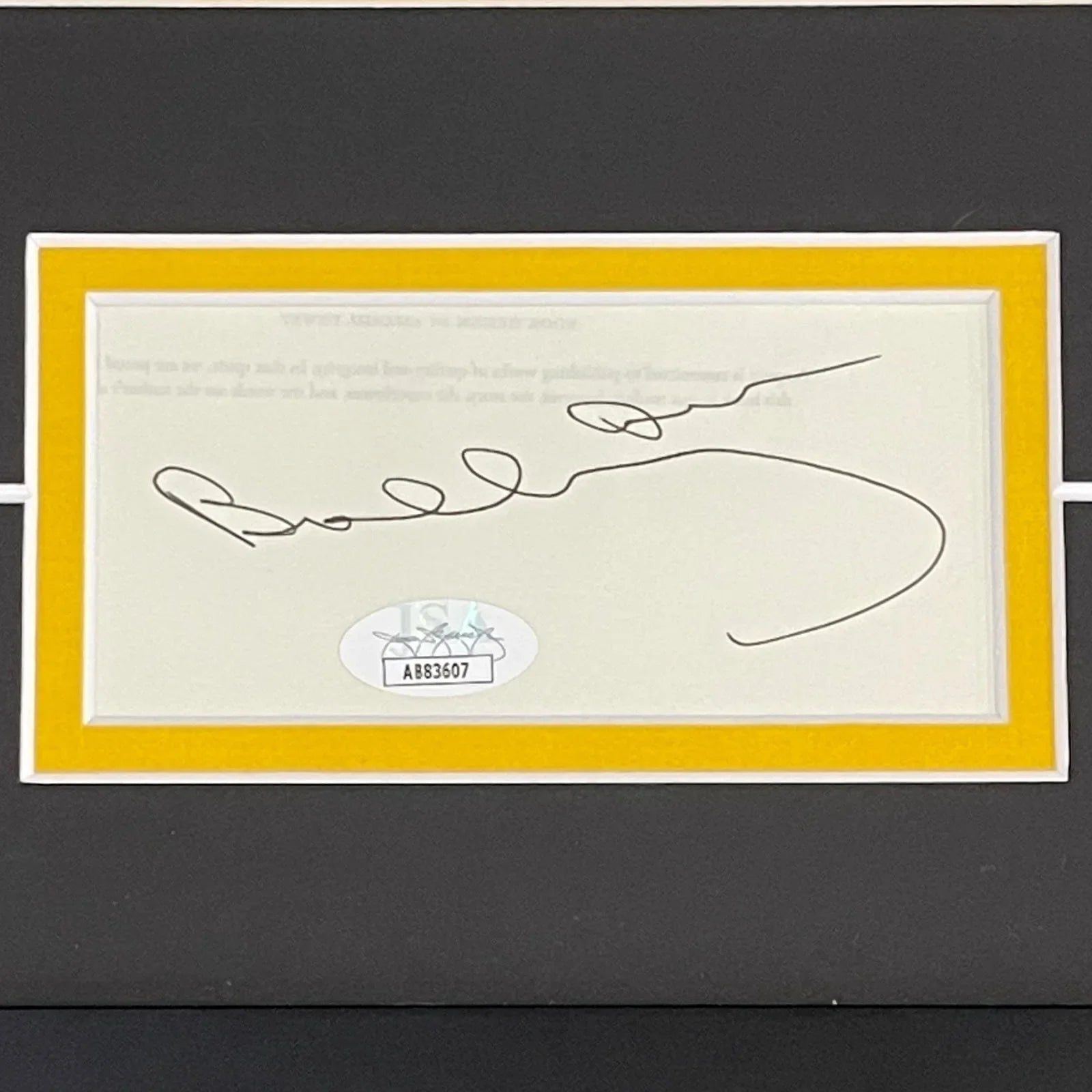 Bobby Orr Autographed Boston Bruins (Flying Goal) Photo "Signature Series" Frame - JSA