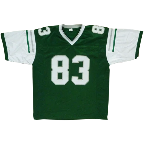 Vince Papale Autographed Philadelphia Eagles (Green #83) Custom Jersey - Beckett