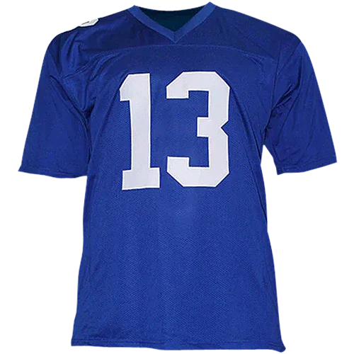 Odell Beckham Jr. Autographed New York Giants (Blue #13) Custom Jersey - JSA