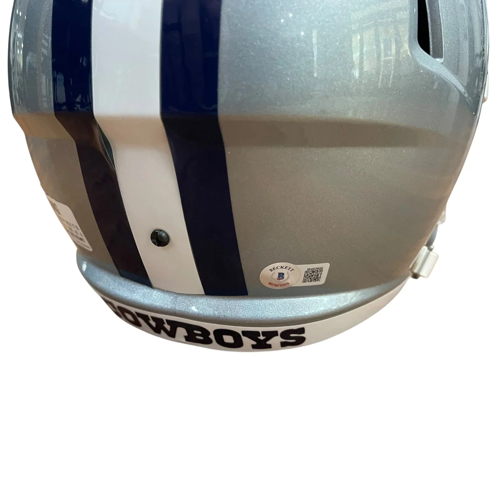 Tony Dorsett Autographed Dallas Cowboys Deluxe Full-Size Replica Helmet - Beckett