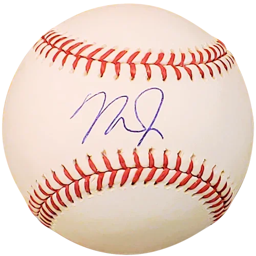 Mike Trout Autographed MLB Baseball - Los Angeles Angels - MLB Holo