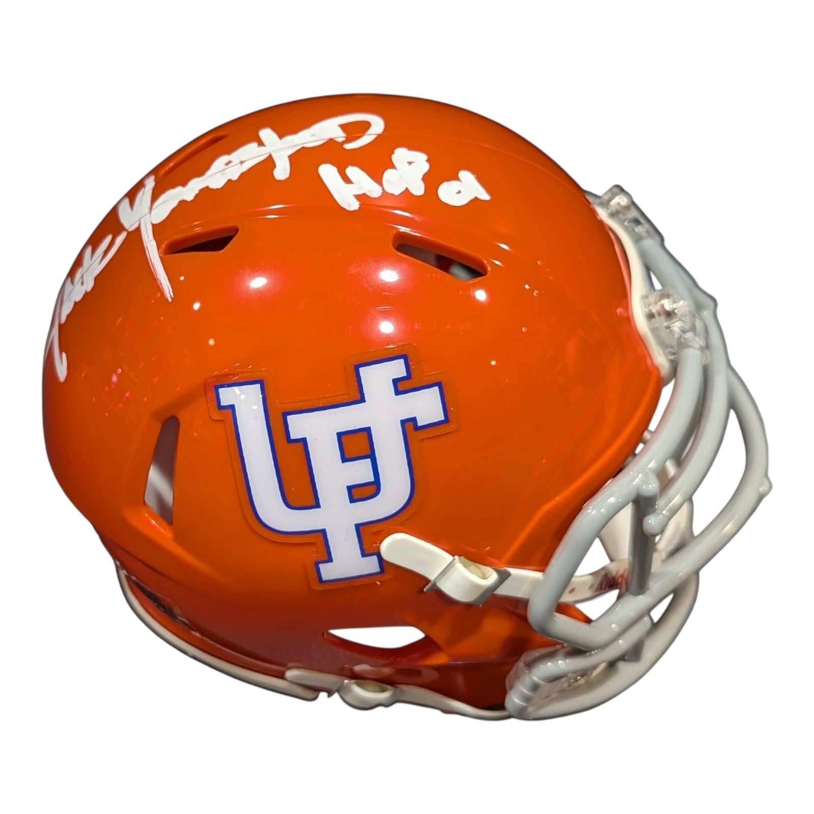 Jack Youngblood Autographed Florida Gators (Throwback) Mini Helmet w/ "HOF 01"