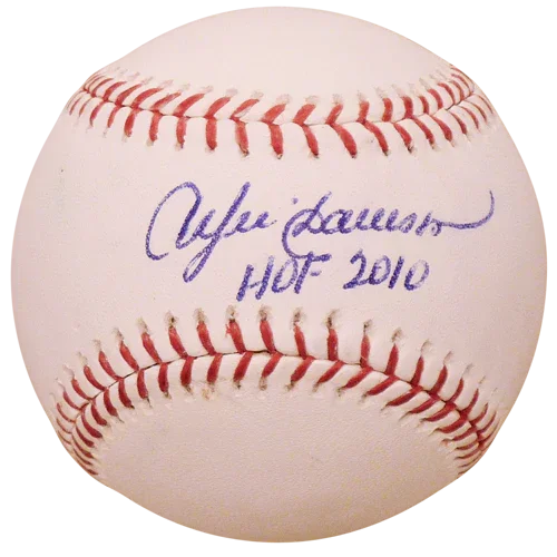 Andre Dawson Autographed Official MLB Baseball w/ HOF 2010