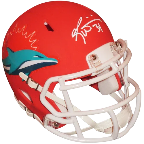 Ricky Williams Autographed Miami Dolphins (Amp Alternate) Mini Helmet