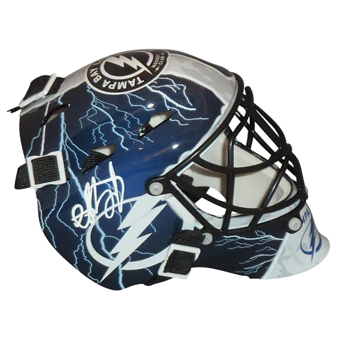 Andrei Vasilevskiy Autographed Tampa Bay Lightning Mini Goalie Mask - JSA Witness