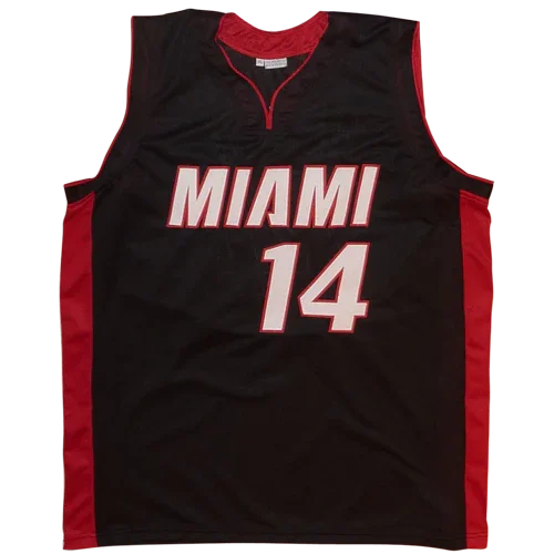 Tyler Herro Autographed Miami (Black #14) Custom Jersey