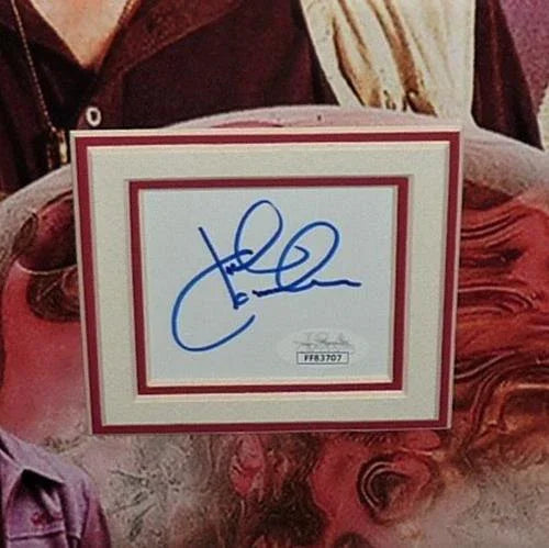 Big Lebowski Full-Size Movie Poster Deluxe Framed with Cast Autographs - JSA