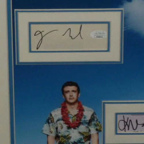 Forgetting Sarah Marshall 16x24 Movie Poster Deluxe Framed with Kristen Bell, Jason Segal and Russell Brand Autographs - JSA