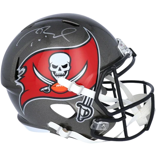 Tom Brady Autographed Tampa Bay Buccaneers (Speed) Authentic Proline Helmet - Fanatics