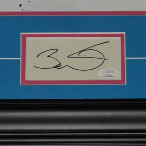 Dwyane Wade Autographed Miami Heat 11x14 Splash Art Deluxe Framed Piece - JSA