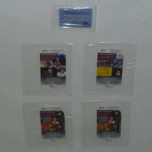 Shrek Full-Size Movie Poster Deluxe Framed with Mike Myers, Eddie Murphy, Cameron Diaz And John Lithgow Autographs - JSA