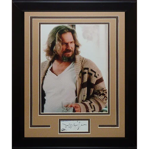 Jeff Bridges Autographed The Big Lebowski Signature Series Frame - JSA