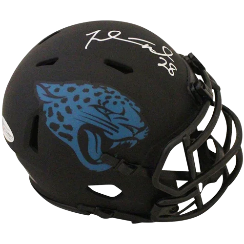 Fred Taylor Autographed Jacksonville Jaguars (ECLIPSE Alternate) Mini Helmet - Beckett