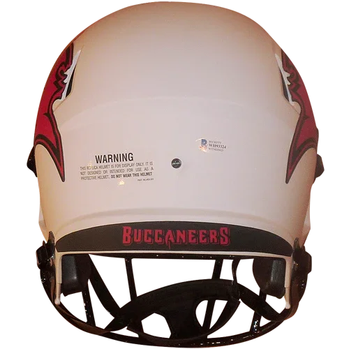 Antoine Winfield Jr. Autographed Tampa Bay Buccaneers (LUNAR Eclipse Alternate) Deluxe Full-Size Replica Helmet w/ SB LV Champs - Beckett