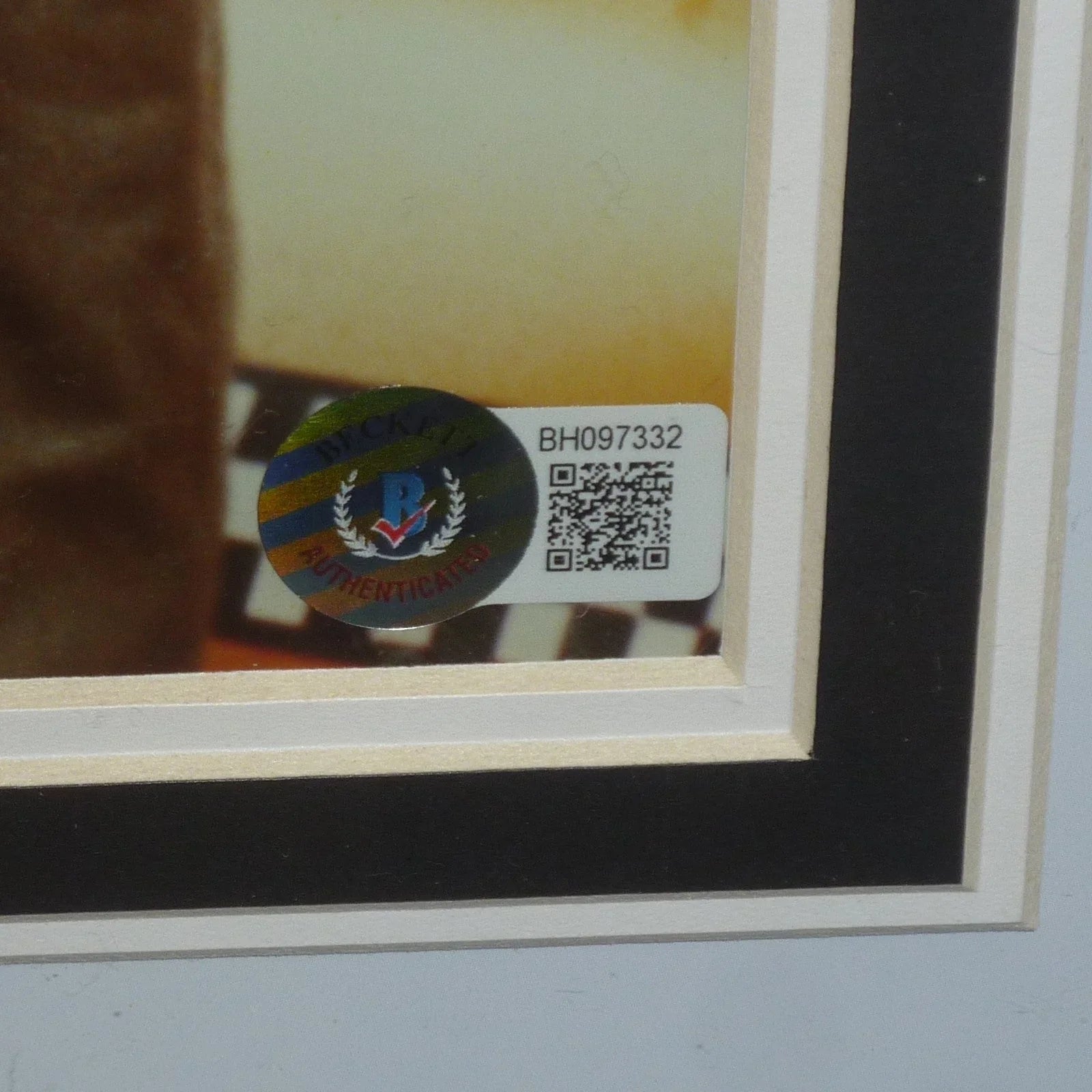 Taxi Driver Full-Size Movie Poster Deluxe Framed with Robert DeNiro Autograph - Beckett