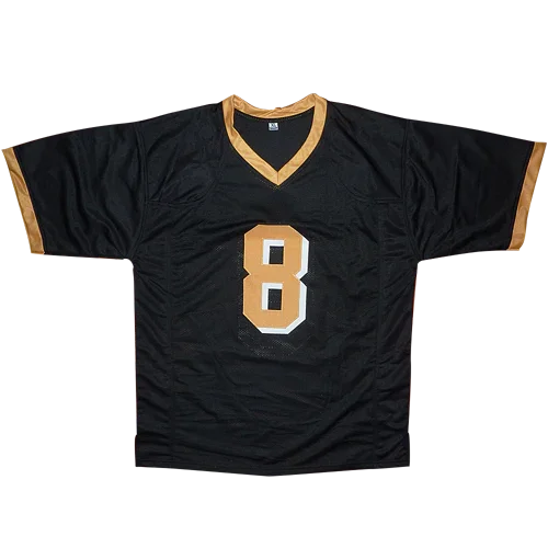 Daunte Culpepper Autographed UCF (Black #8) Custom Jersey - Beckett