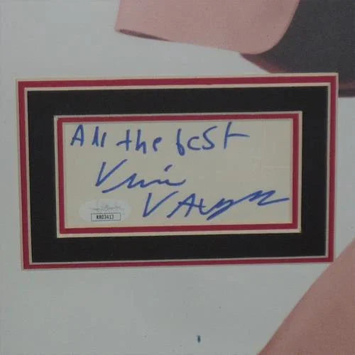 Wedding Crashers Full-Size Movie Poster Deluxe Framed with Owen Wilson And Vince Vaughn Autographs - JSA