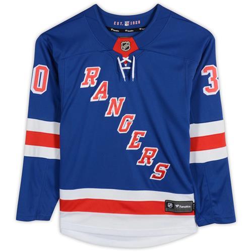 Henrik Lundqvist Autographed New York Rangers (Blue #30) Fanatics Breakaway Jersey - JSA