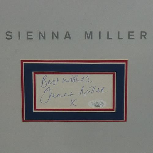 American Sniper Full-Size Movie Poster Deluxe Framed with Bradley Cooper And Sienna Miller Autographs - JSA
