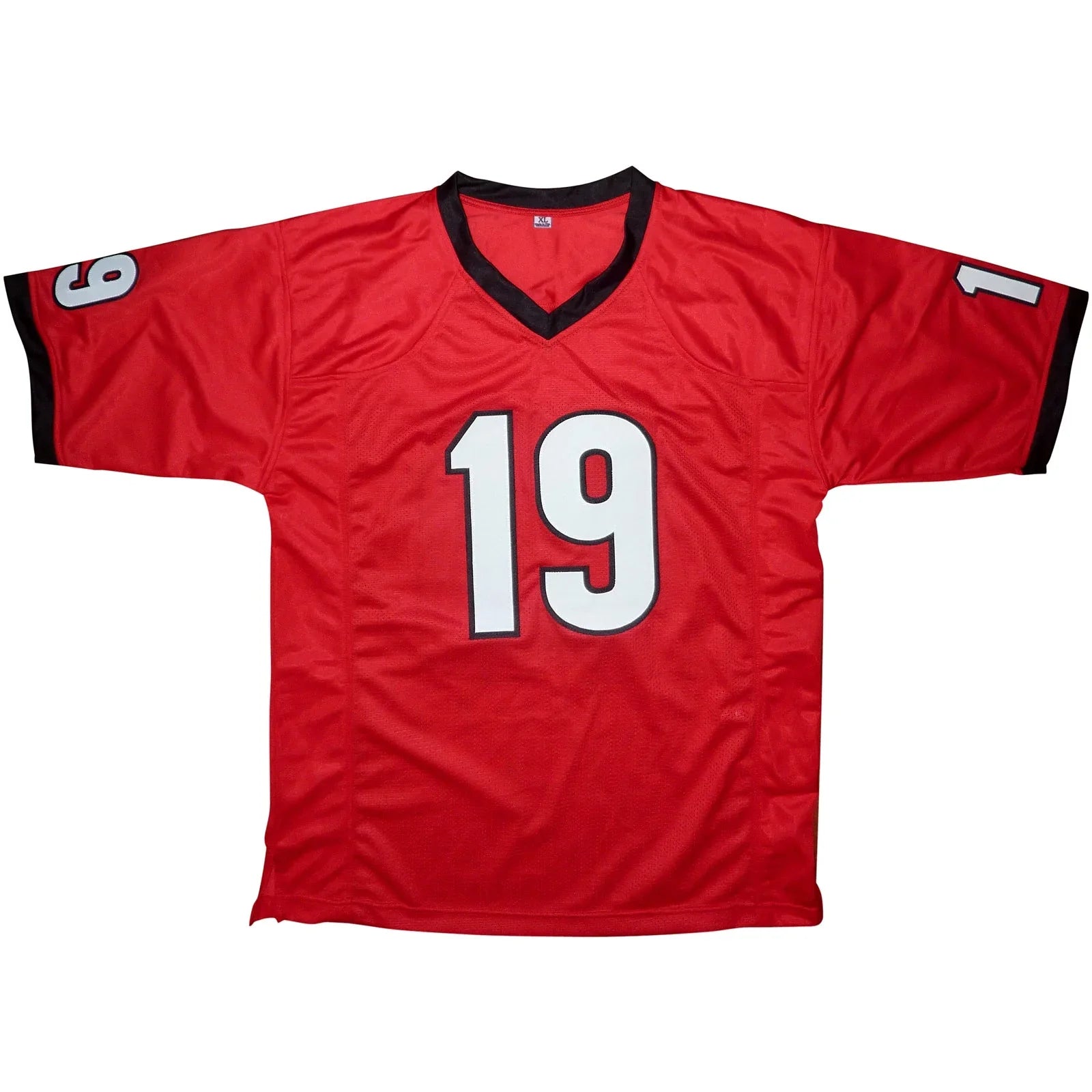 Brock Bowers Autographed Georgia Bulldogs (Red #19) Custom Jersey - Beckett