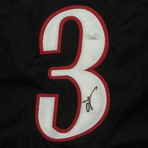Allen Iverson Autographed Philadelphia (Black #3) Custom Jersey - JSA