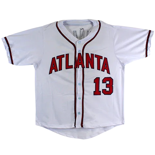 Ronald Acuna Jr. Autographed Atlanta (White #13) Custom Baseball Jersey - JSA