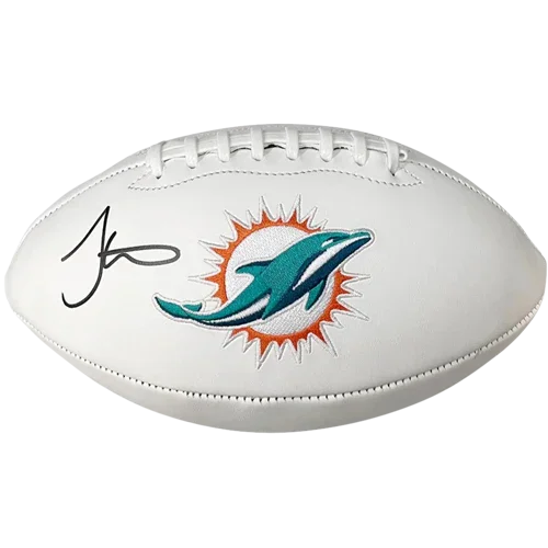Tyreek Hill Autographed Miami Dolphins Logo Football - BAS