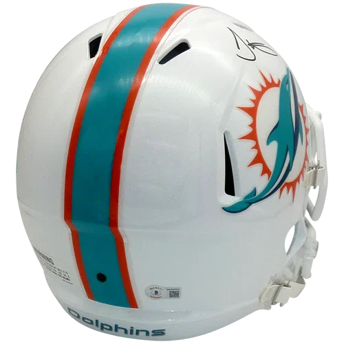 Tyreek Hill Autographed Miami Dolphins (Speed) Deluxe Full-Size Replica Helmet - BAS
