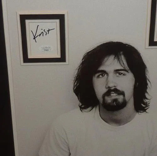 Nirvana Band Full-Size Music Poster Deluxe Framed with Dave Grohl And Krist Novoselic Autographs - JSA