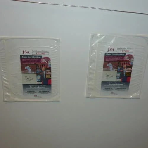 Nirvana Band Full-Size Music Poster Deluxe Framed with Dave Grohl And Krist Novoselic Autographs - JSA