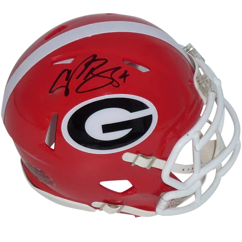 Champ Bailey Autographed Georgia Bulldogs Mini Helmet - Beckett