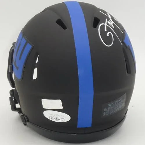 Lawrence Taylor Autographed New York Giants (ECLIPSE) Mini Helmet - Beckett Witness