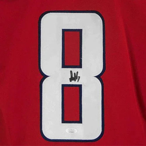 Alexander Ovechkin Autographed Washington (Red #8) Custom Jersey - JSA
