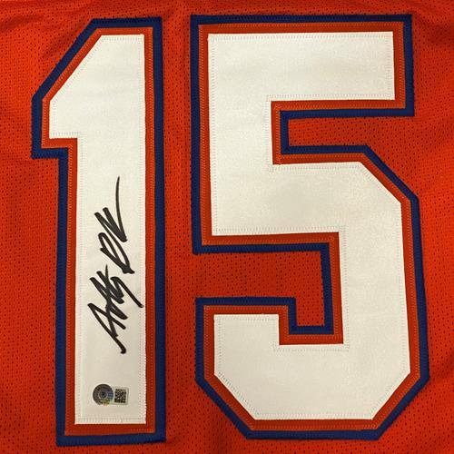 Anthony Richardson Autographed Florida (Orange #15) Custom Jersey - Beckett