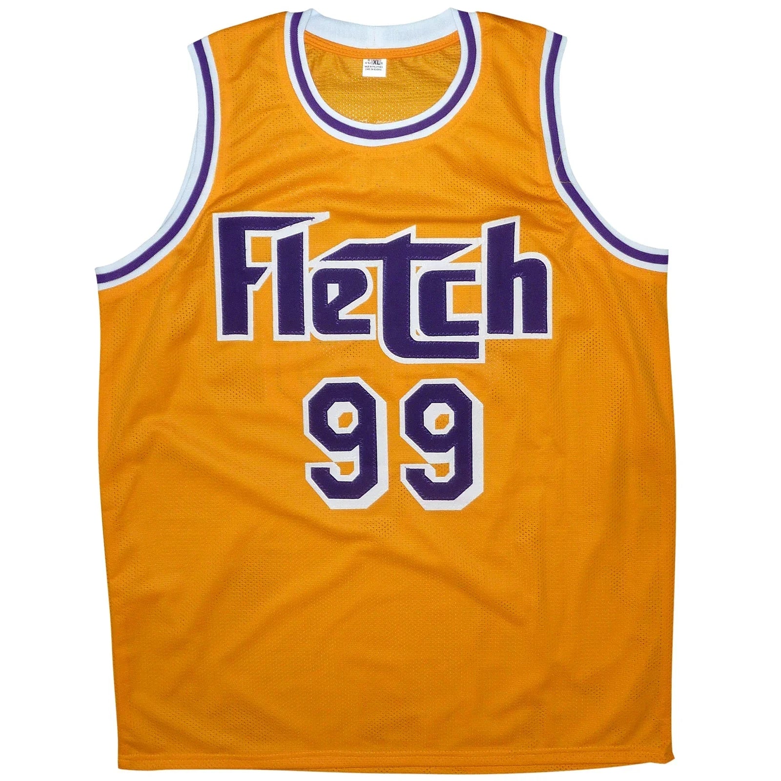 Chevy Chase Autographed Fletch (Yellow #99) Custom Jersey - Beckett Witness