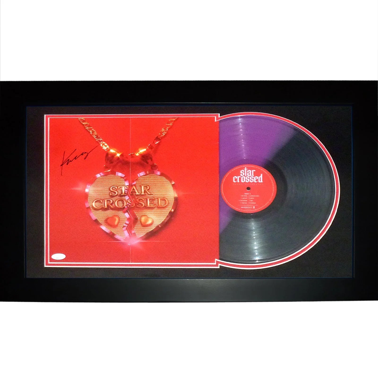 Kacey Musgraves Autographed Star Crossed Deluxe Framed Vinyl Record Album - JSA