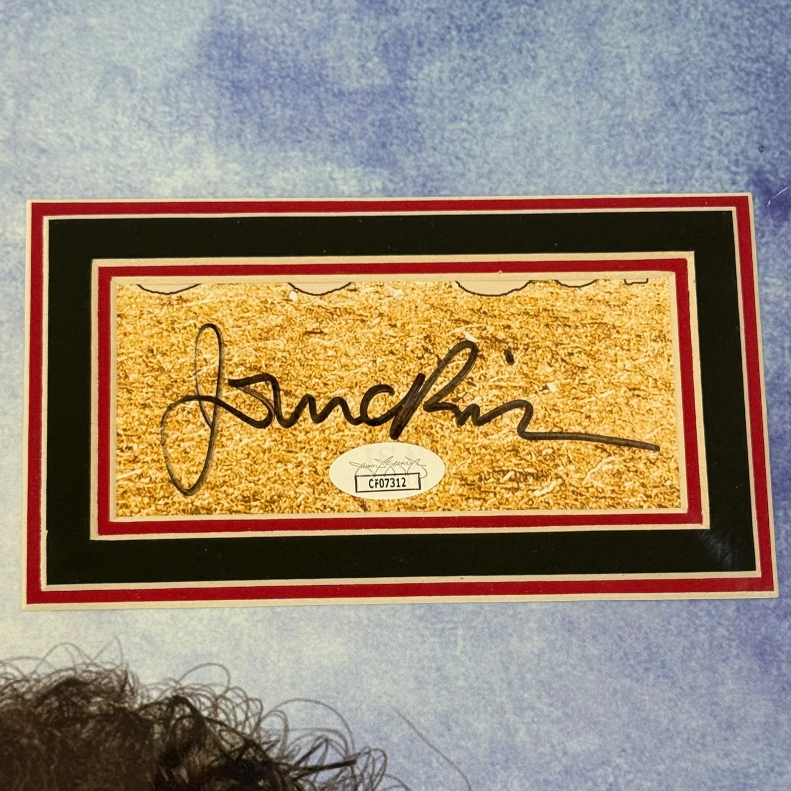 Step Brothers Full-Size Movie Poster Deluxe Framed with Will Ferrell And John C. Reilly Autographs - JSA