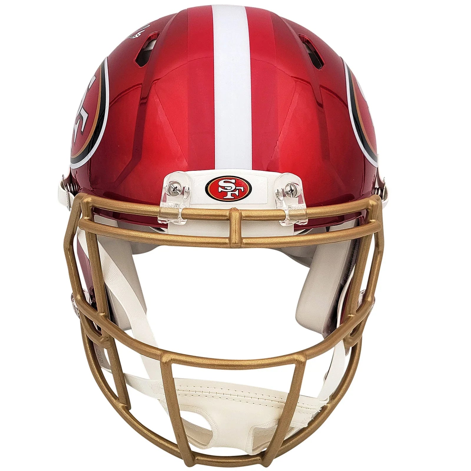Nick Bosa Autographed San Francisco 49ers (FLASH Alternate) Deluxe Full-Size Replica Helmet - Beckett