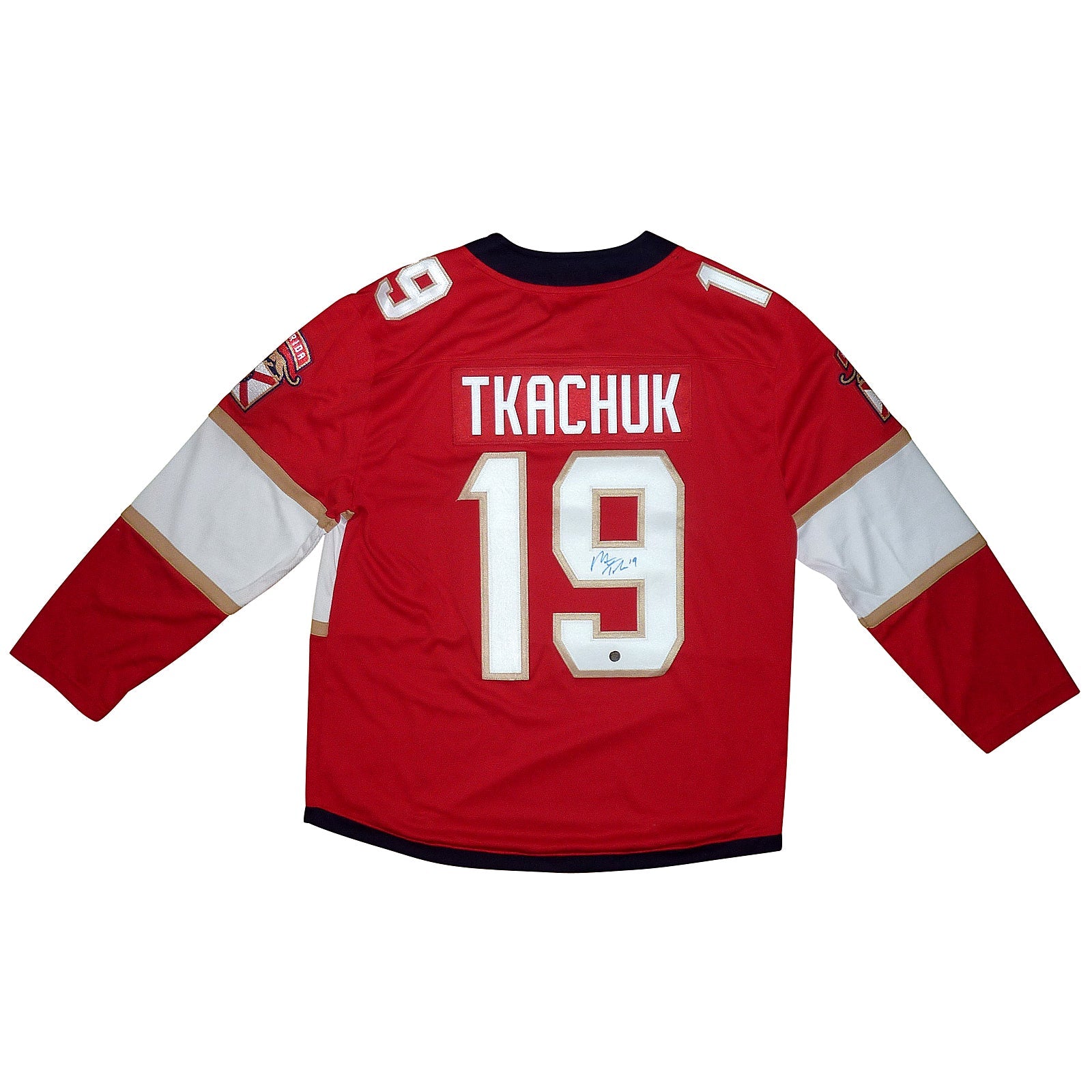 Matthew Tkachuk Autographed Florida Panthers (Red #19) Authentic Breakaway Jersey - JSA